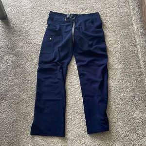Womens Navy Figs cargo scrubs